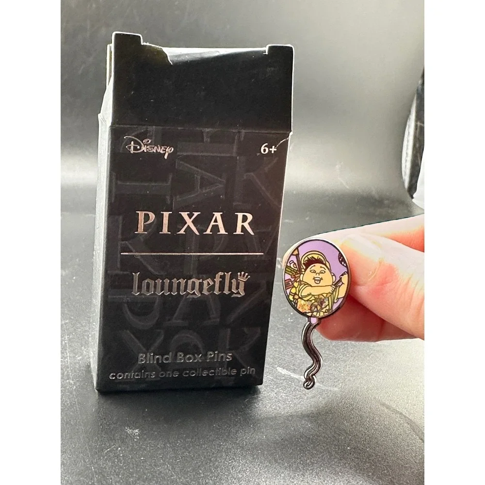 Loungefly Disney Pixar Mystery Pin Up Balloons Set- Russell- New Open Box